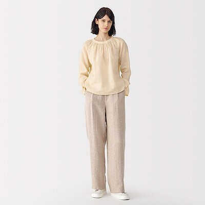 婦人　ラミーギャザーブラウス