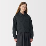 婦人　ナイロン中わたブルゾン