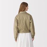 婦人　ナイロン中わたブルゾン