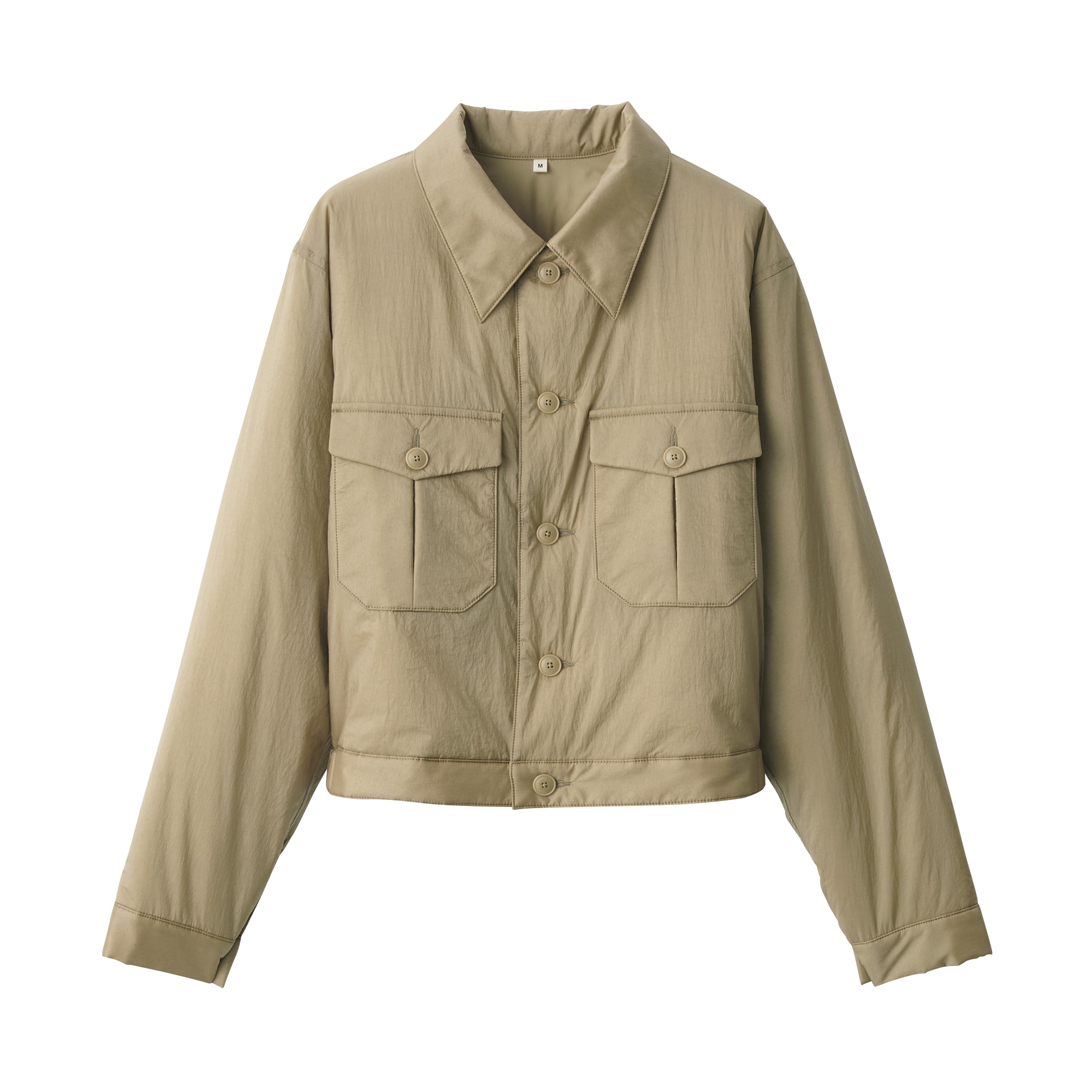 婦人　ナイロン中わたブルゾン