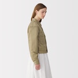 婦人　ナイロン中わたブルゾン