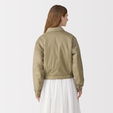 婦人　ナイロン中わたブルゾン