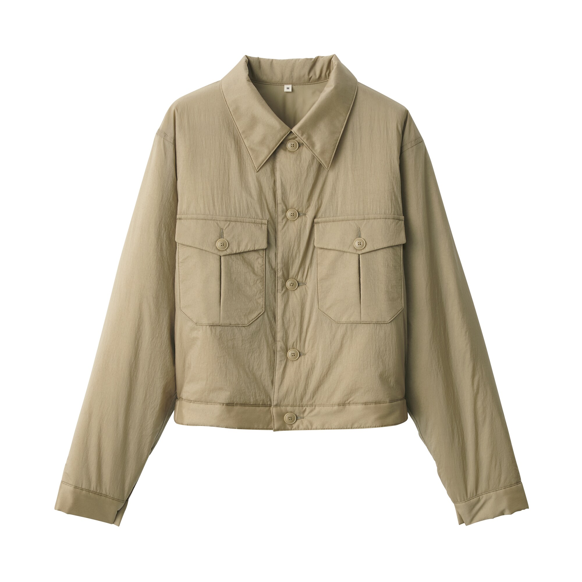 婦人　ナイロン中わたブルゾン