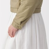 婦人　ナイロン中わたブルゾン