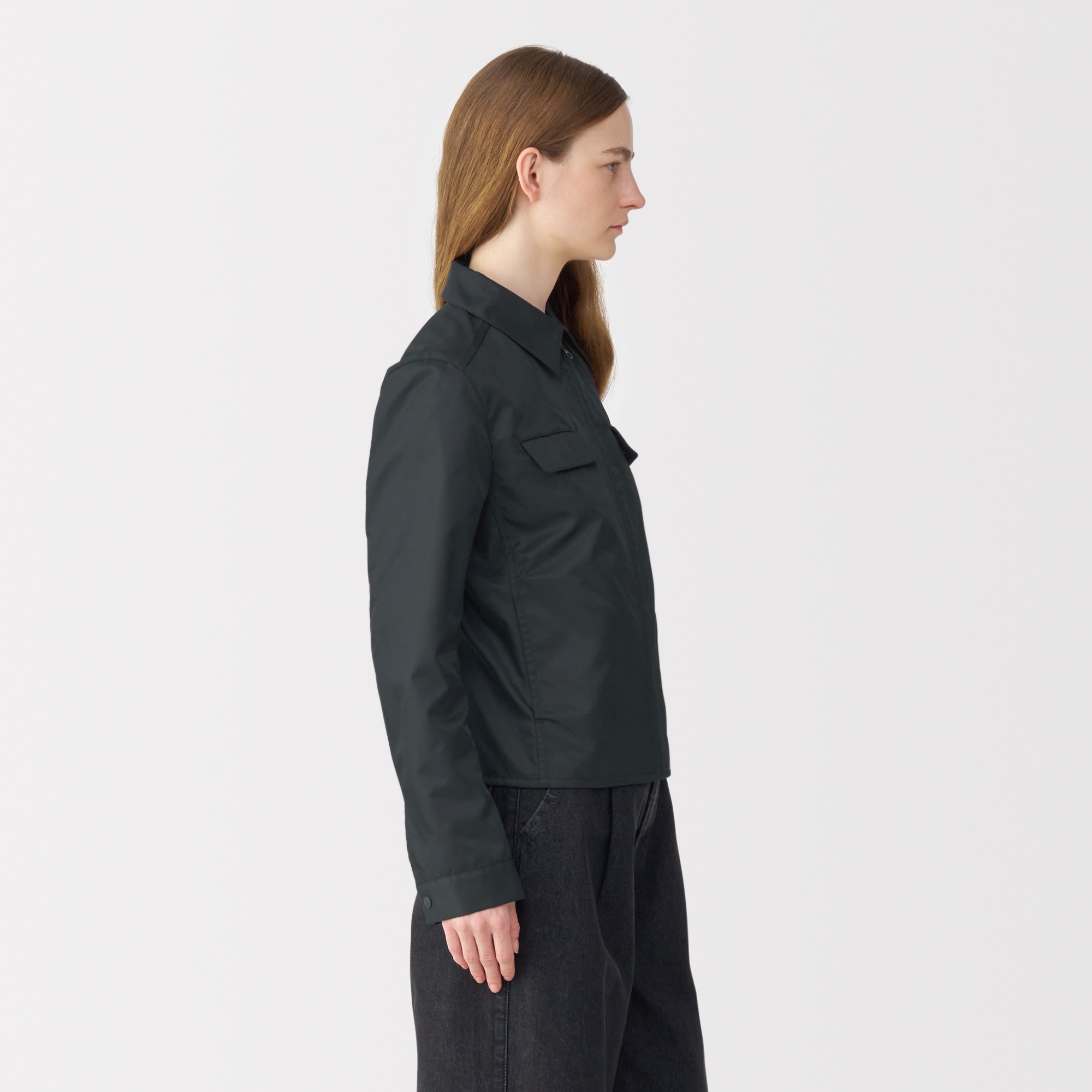 婦人 ナイロンツイルジップブルゾン | 無印良品