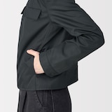 婦人　ナイロンツイルジップブルゾン