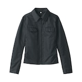 婦人　ナイロンツイルジップブルゾン