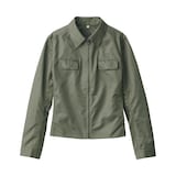 婦人　ナイロンツイルジップブルゾン