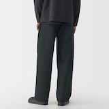 紳士　和紙混カルゼ５ポケットワイドパンツ