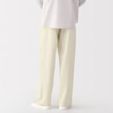 紳士　和紙混カルゼ５ポケットワイドパンツ