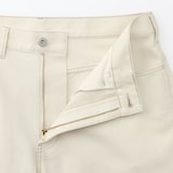 紳士　和紙混カルゼ５ポケットワイドパンツ