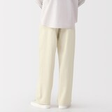 紳士　和紙混カルゼ５ポケットワイドパンツ