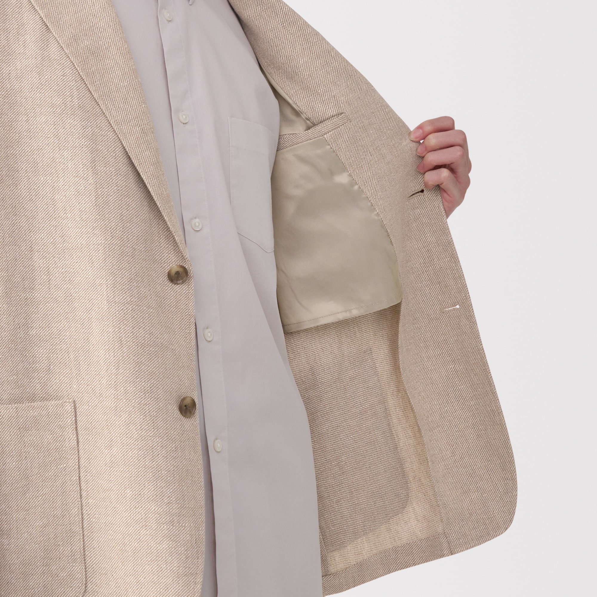 紳士 リネン混ウールジャケット | 無印良品