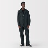 紳士　和紙混カルゼジャケット