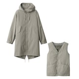 紳士　ライナー付きモッズコート