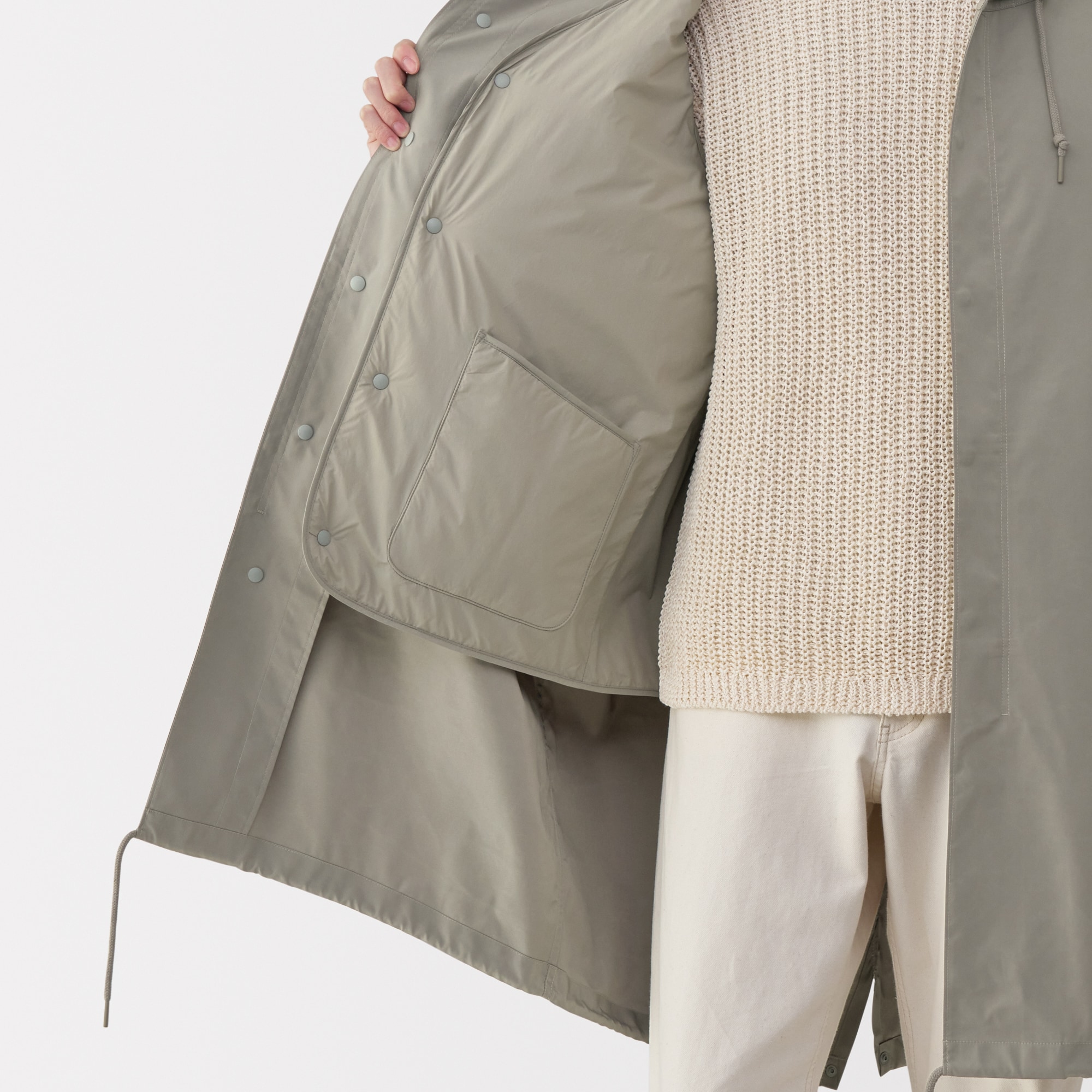 紳士　ライナー付きモッズコート