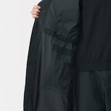 紳士　軽量撥水ナイロンフード付きコート