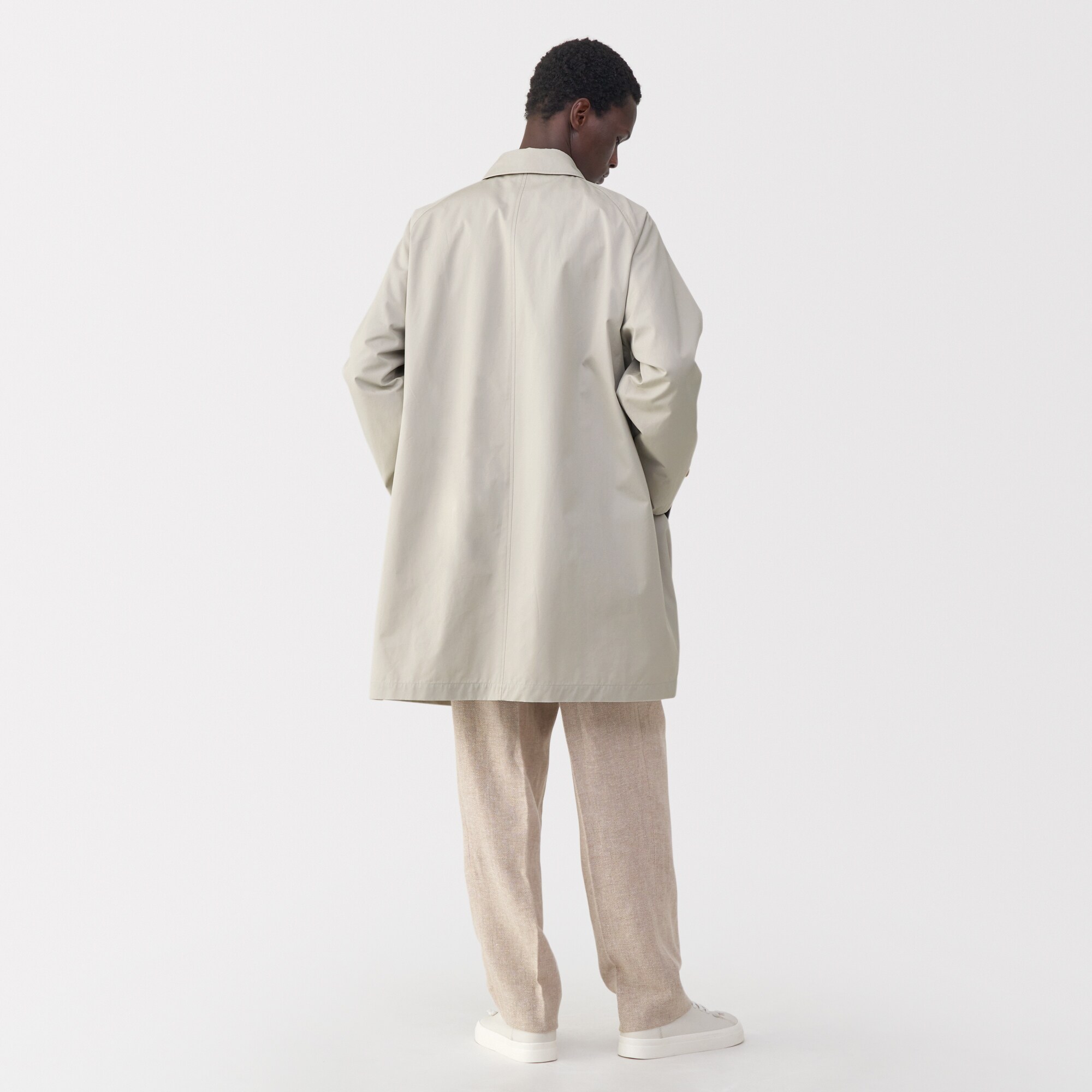 [NoGenki]リボンシングルブレストコート Mサイズ ホワイト リボンシングルブレストコート – NoGenki