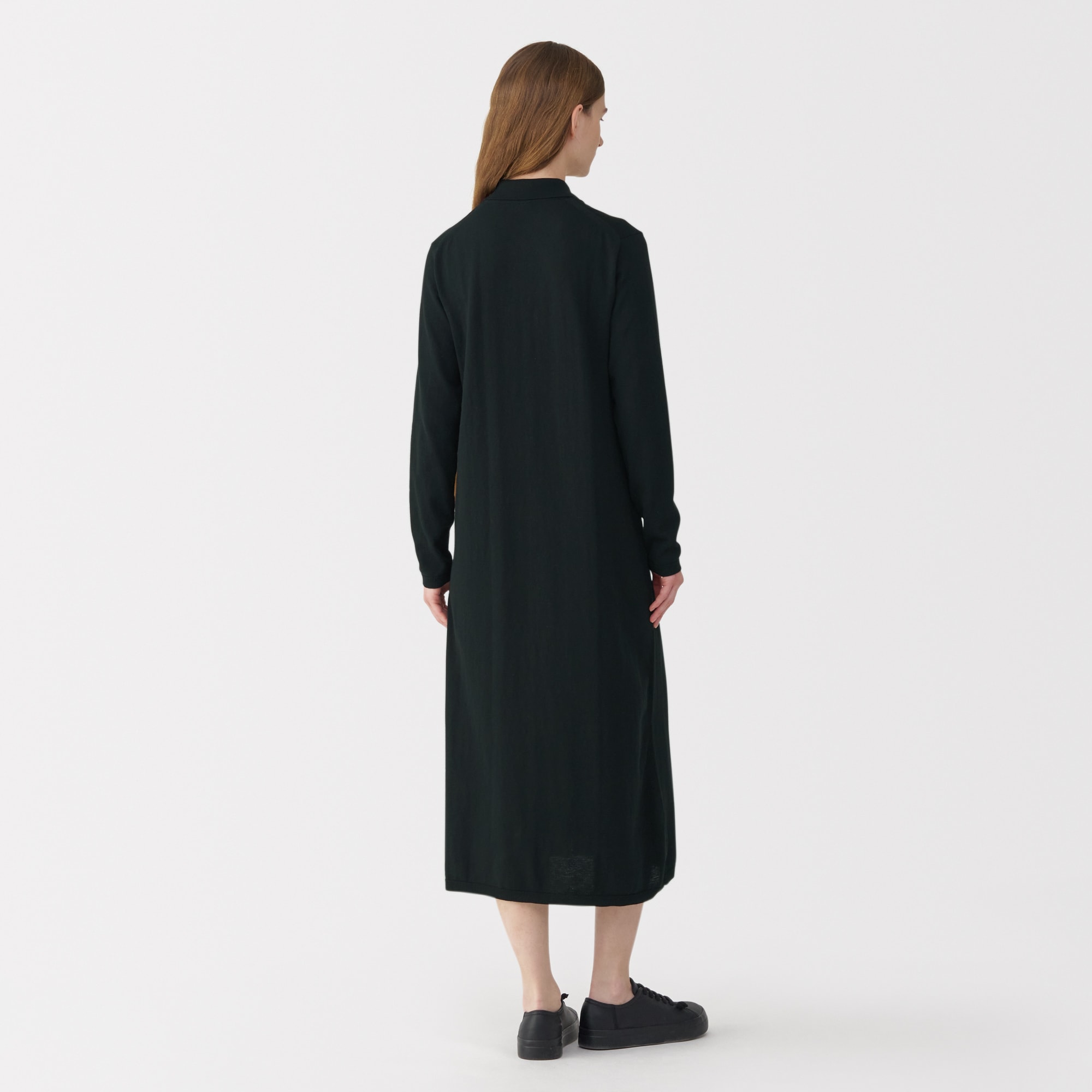 婦人　コットンヤクニットワンピース