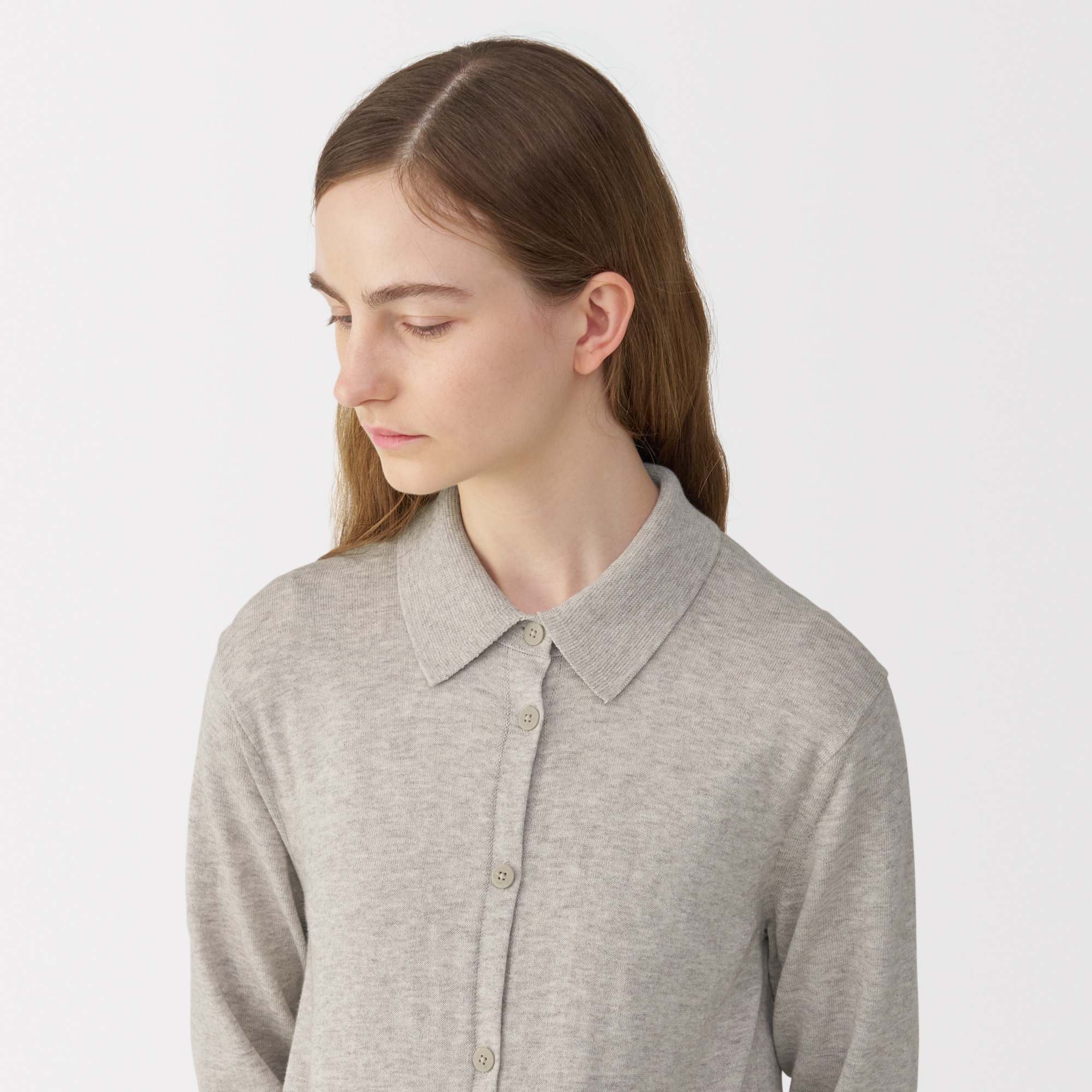 婦人 コットンヤクニットワンピース | 無印良品