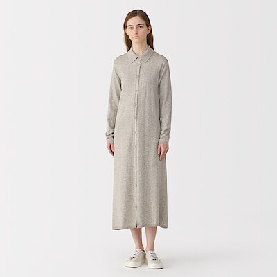 婦人　コットンヤクニットワンピース