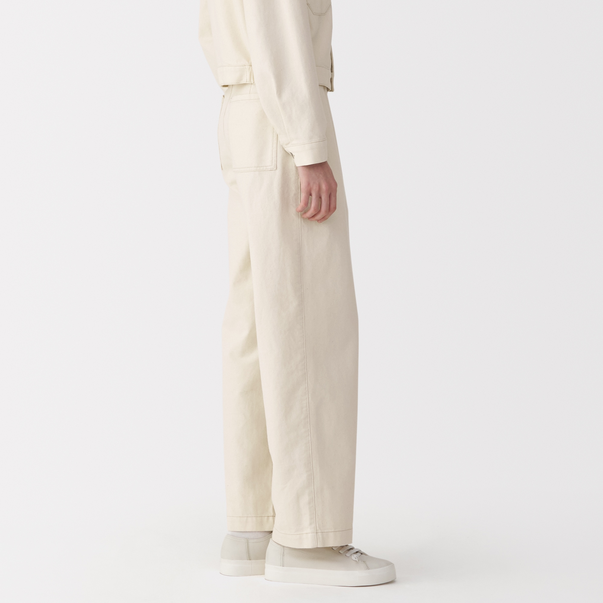 婦人 和紙混カルゼパンツ | 無印良品