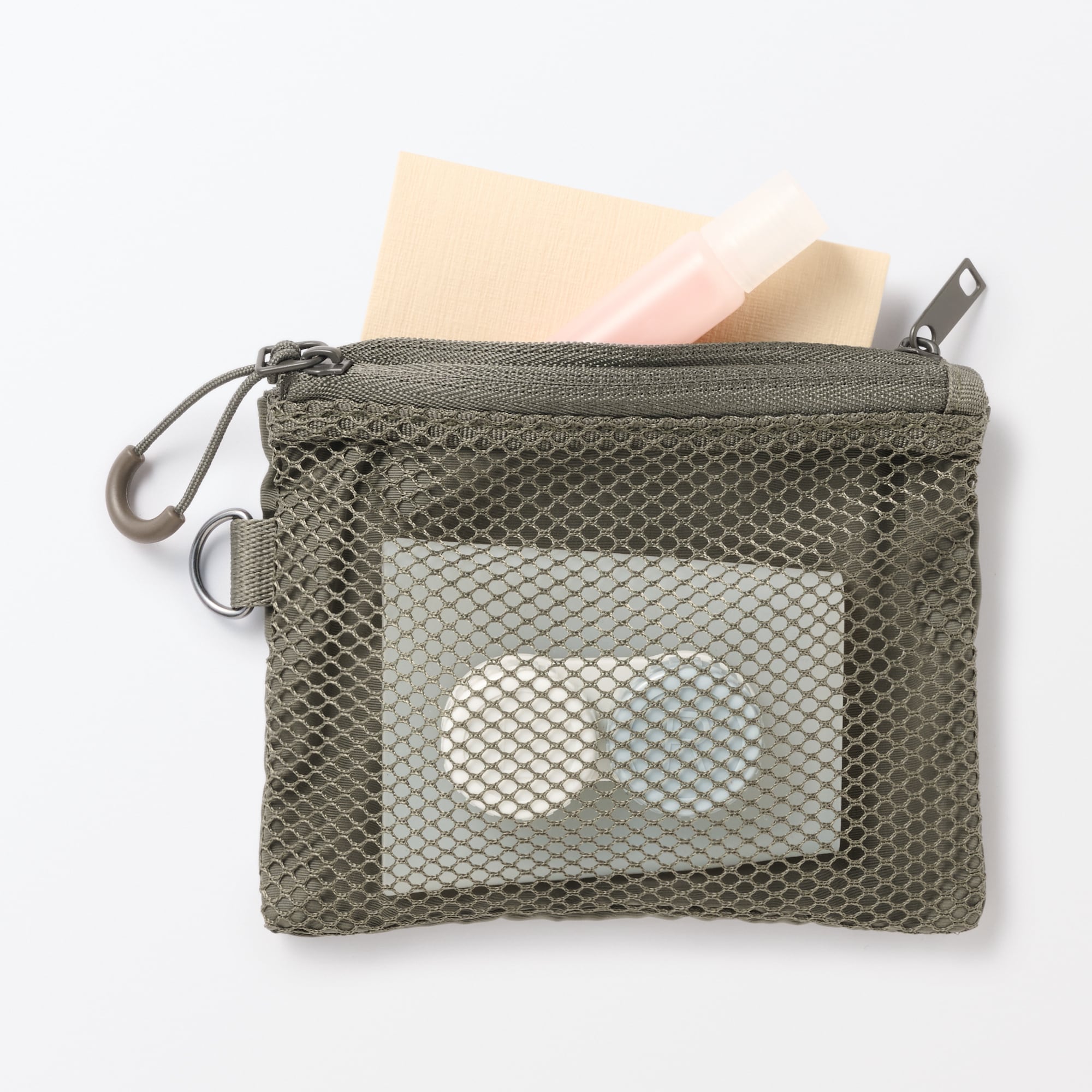 ポリエステルダブルファスナーケース