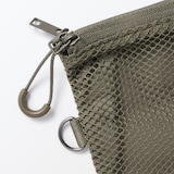 ポリエステルダブルファスナーケース