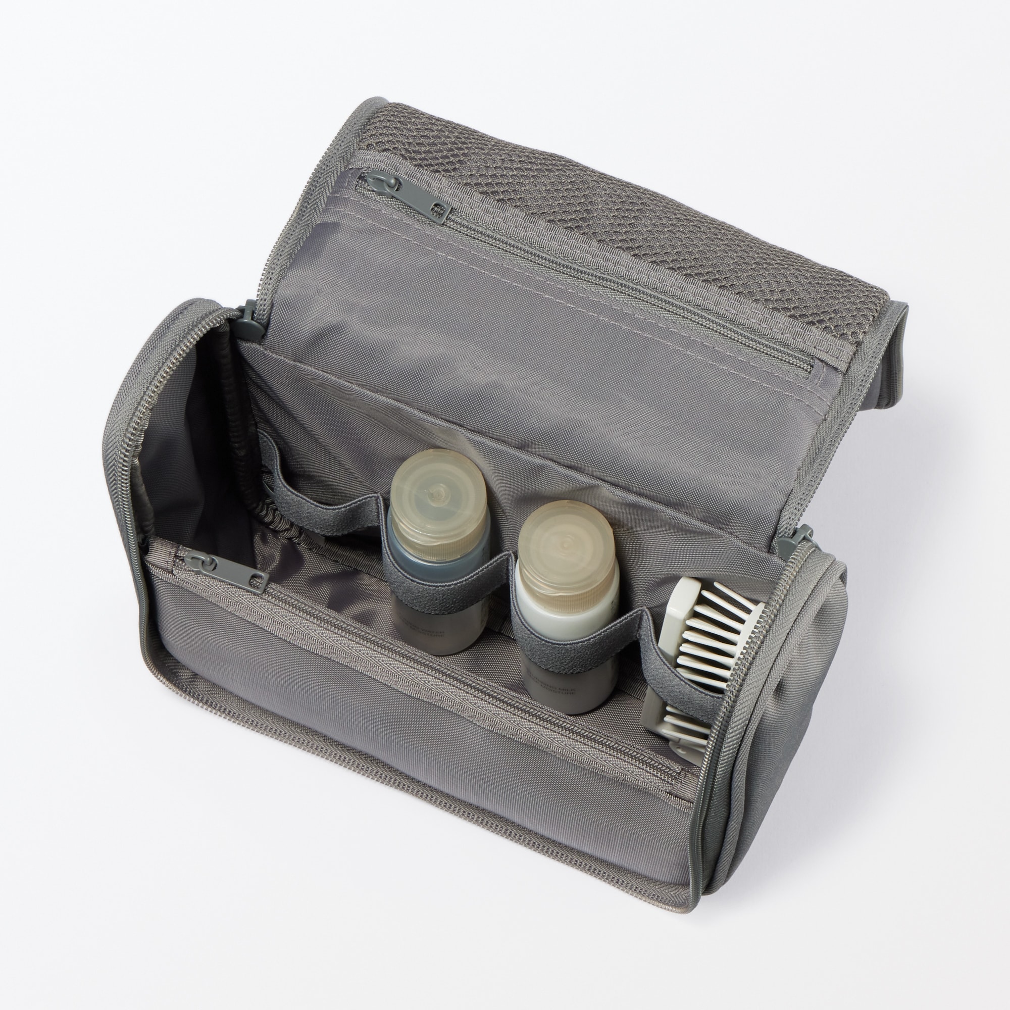 ポリエステル　吊るして使える洗面用具ケース