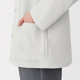 紳士　風を通すストレッチサッカーカーディガン