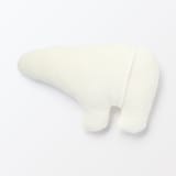 ポケット付き　動物クッション（ホッキョクグマ）