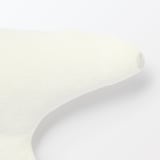 ポケット付き　動物クッション（ホッキョクグマ）