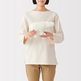 ポケット付き　動物クッション（ホッキョクグマ）