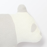 ポケット付き　動物クッション（パンダ）