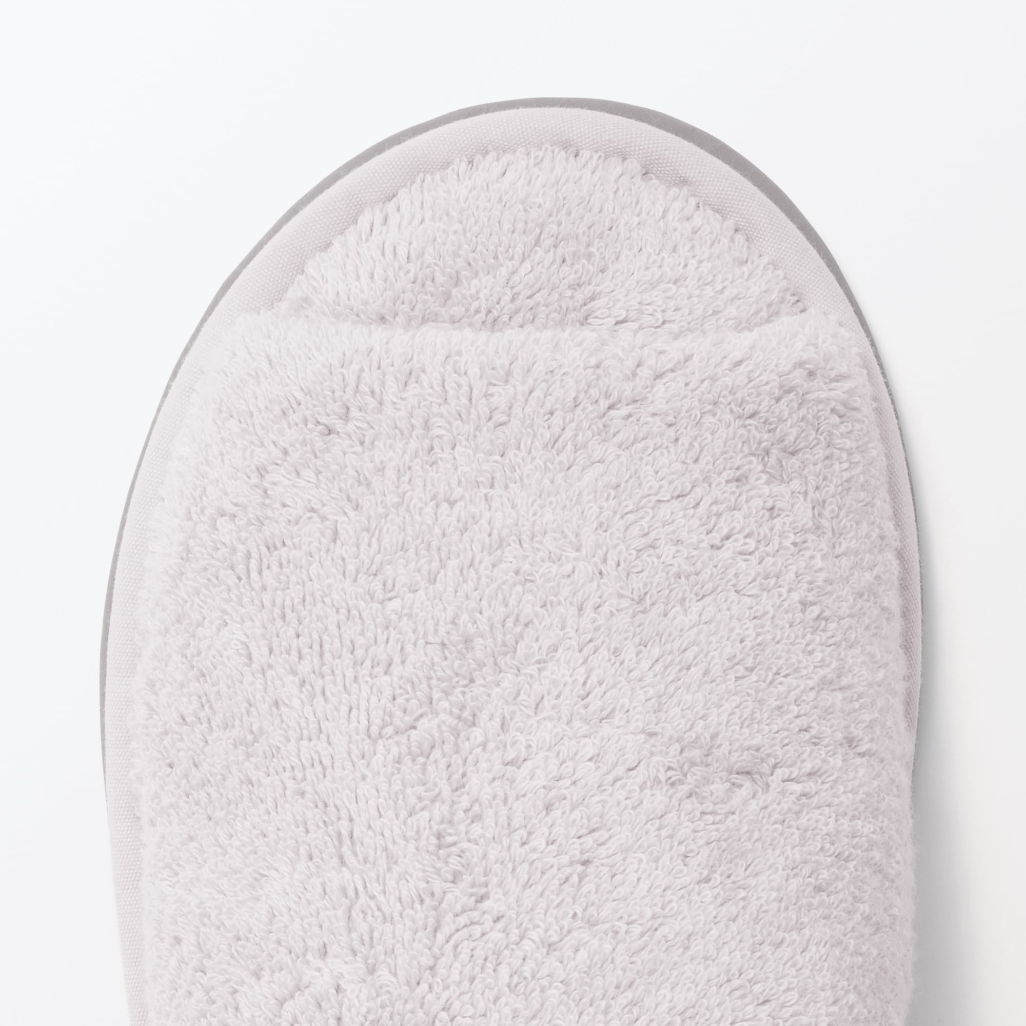 洗える綿パイルスリッパ・前あき | 無印良品