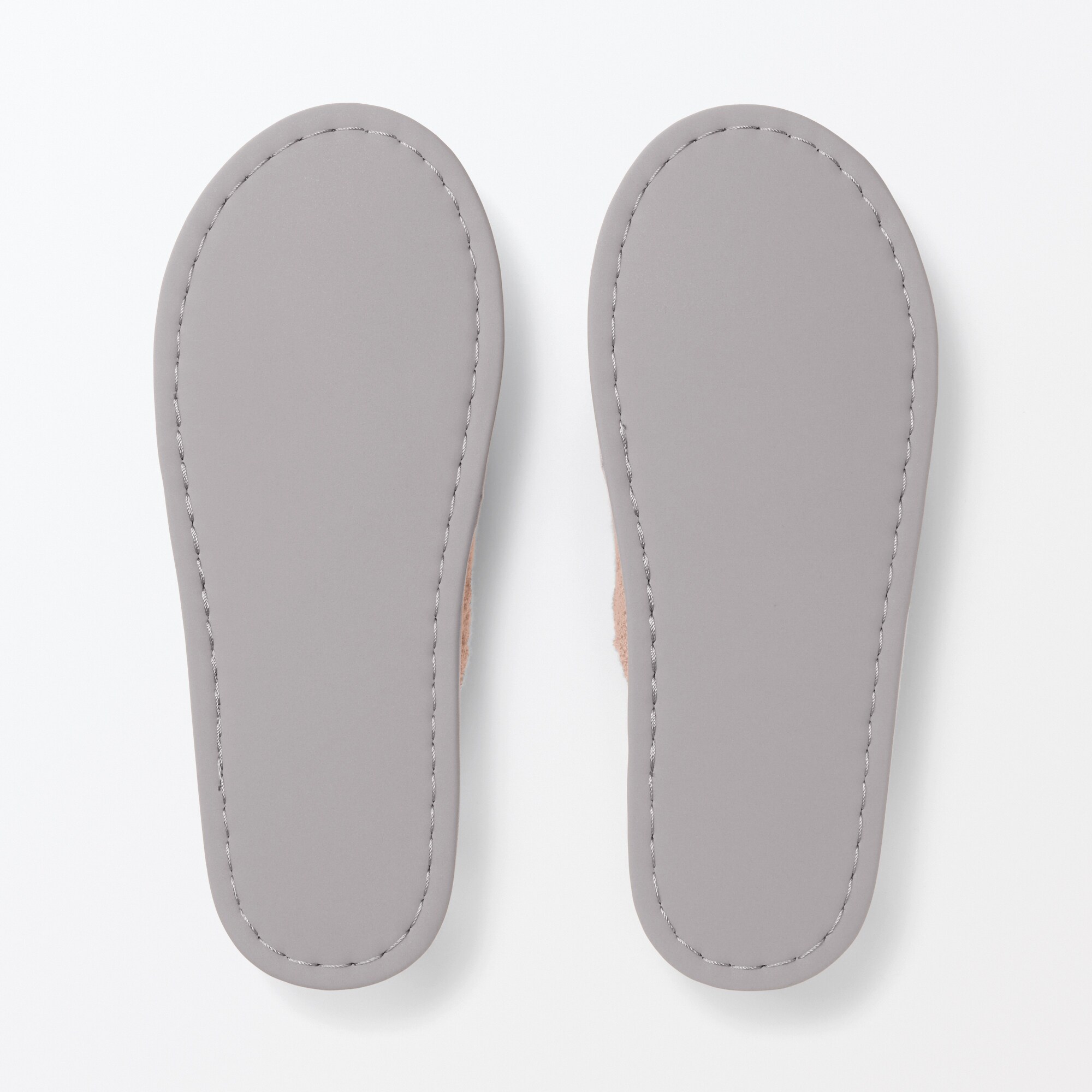 洗える綿パイルスリッパ・前あき