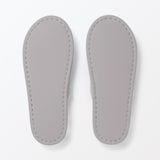 洗える綿パイルスリッパ・前あき