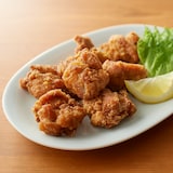 国産鶏もも肉の醤油からあげ