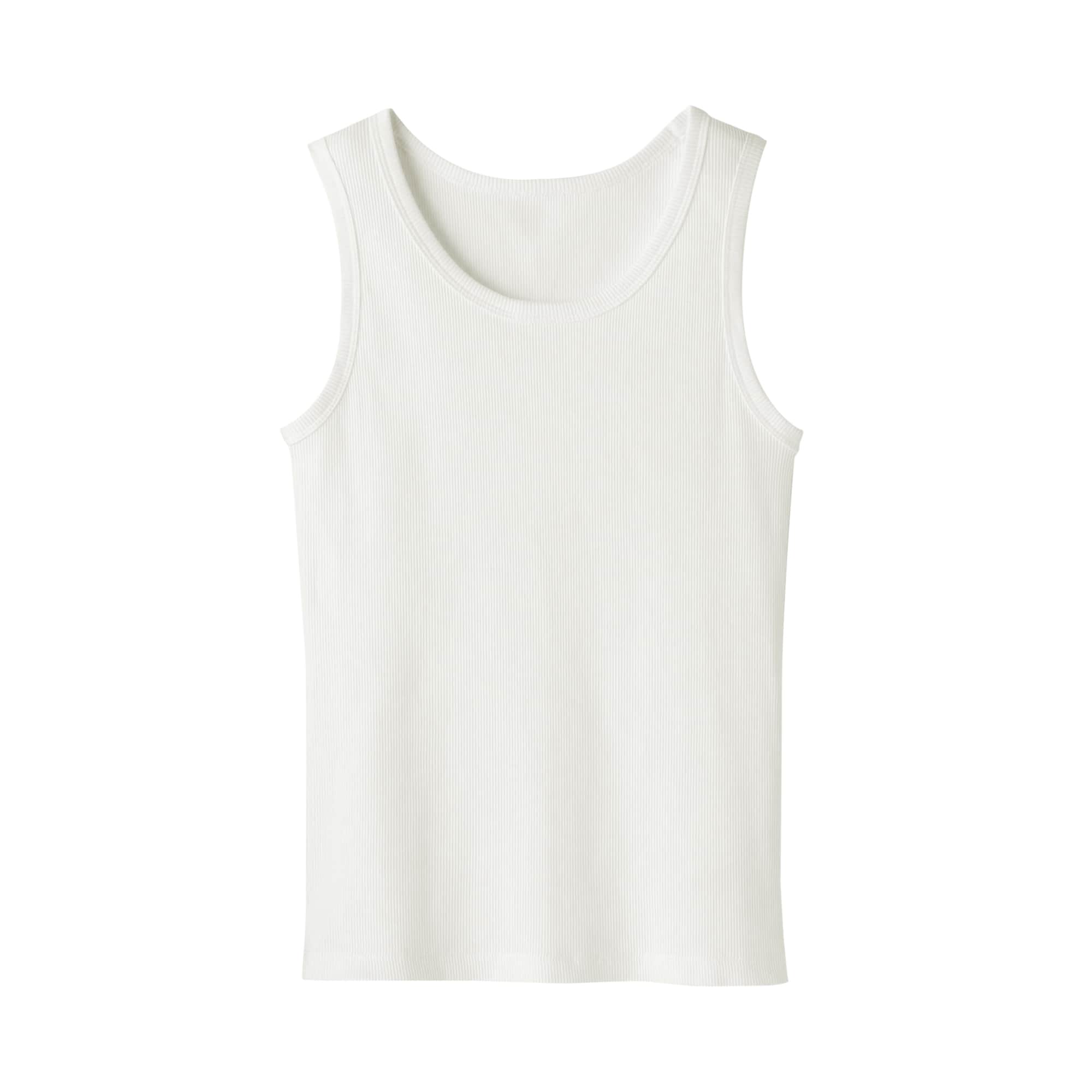 婦人 ストレッチリブ編みタンクトップ | 無印良品
