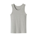 婦人　ストレッチリブ編みタンクトップ