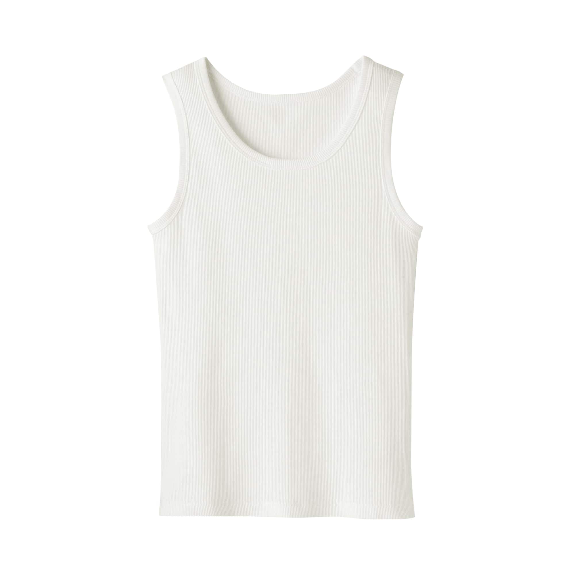 婦人 ストレッチリブ編みタンクトップ | 無印良品