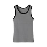 婦人　ストレッチリブ編みタンクトップ