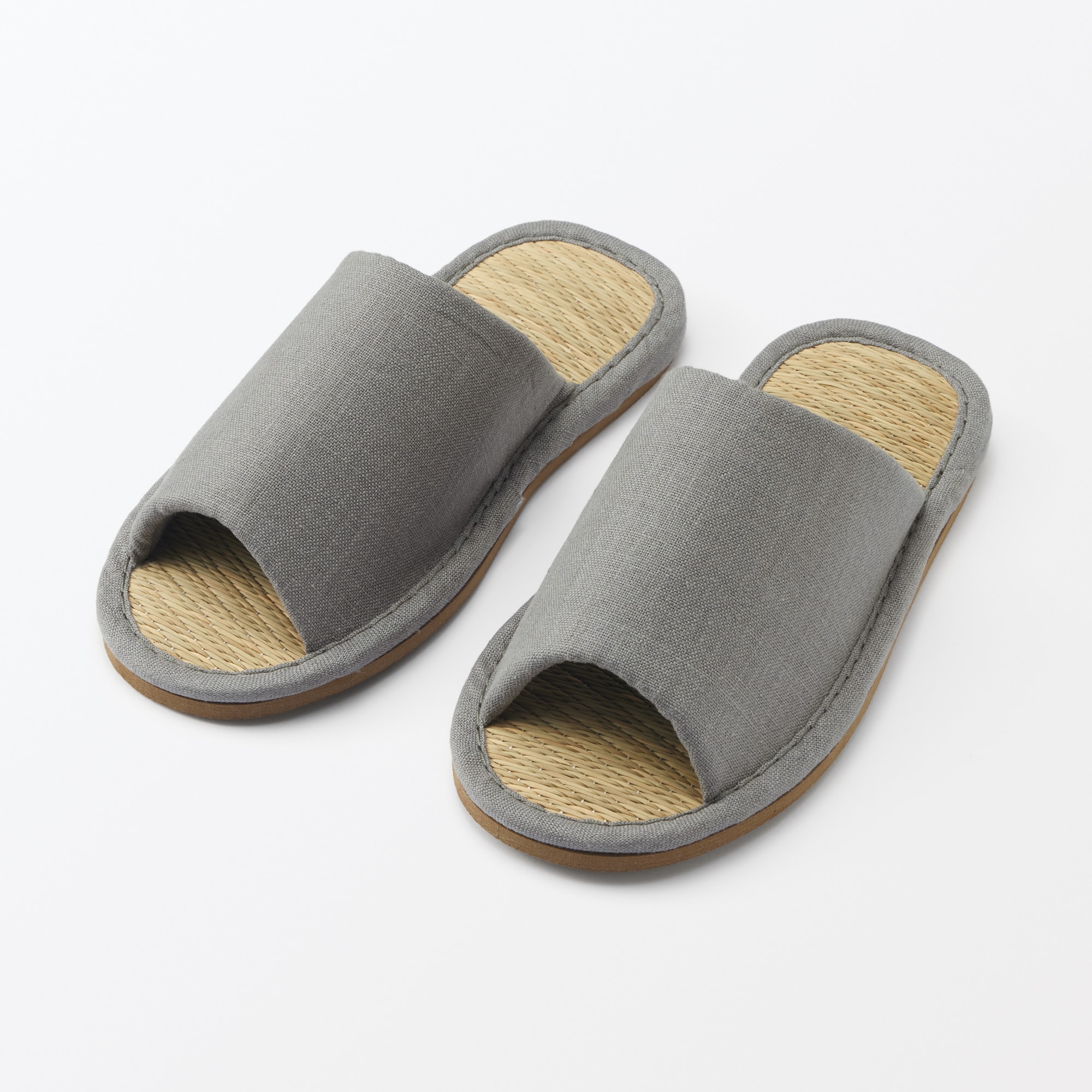 イ草スリッパ・前あき