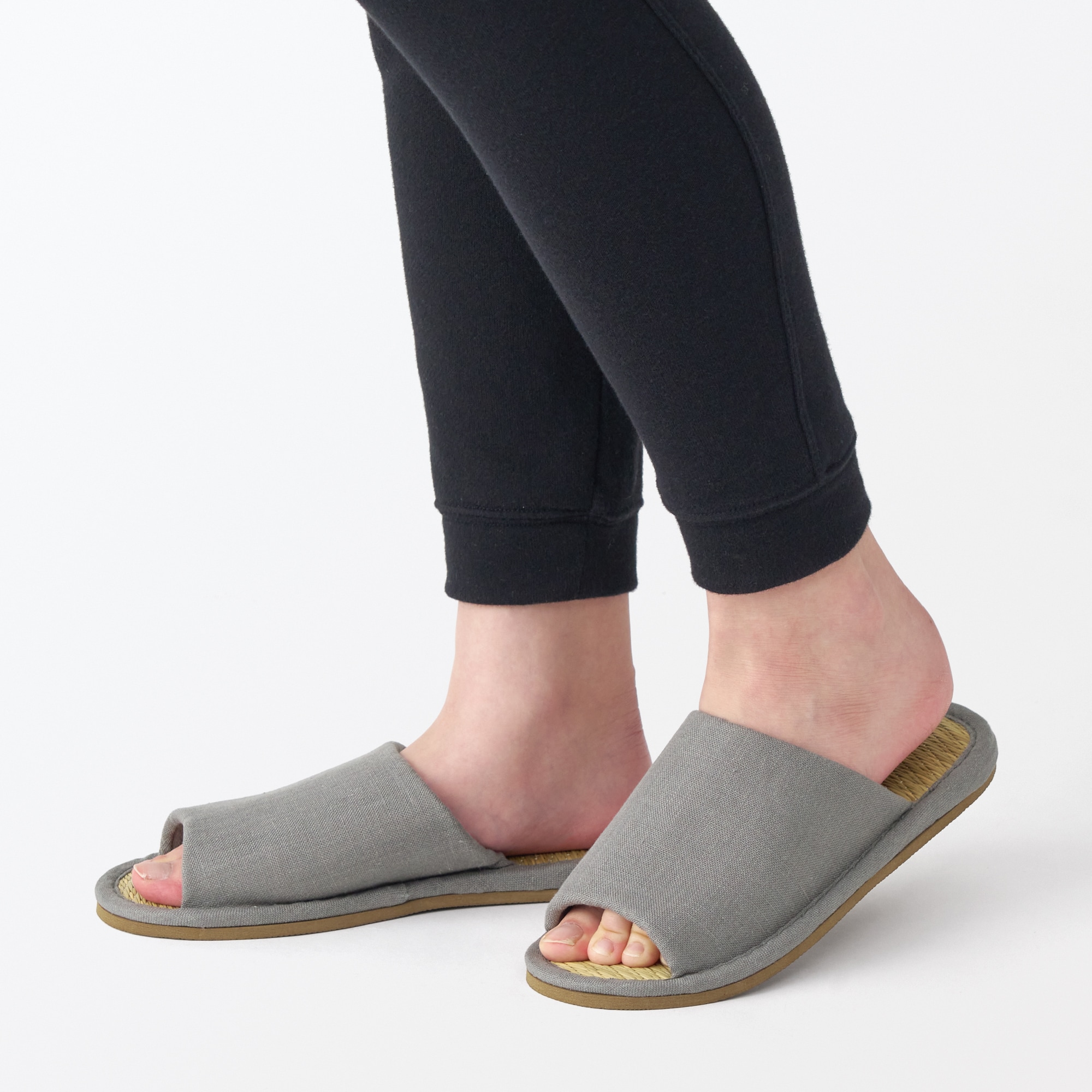 イ草スリッパ・前あき