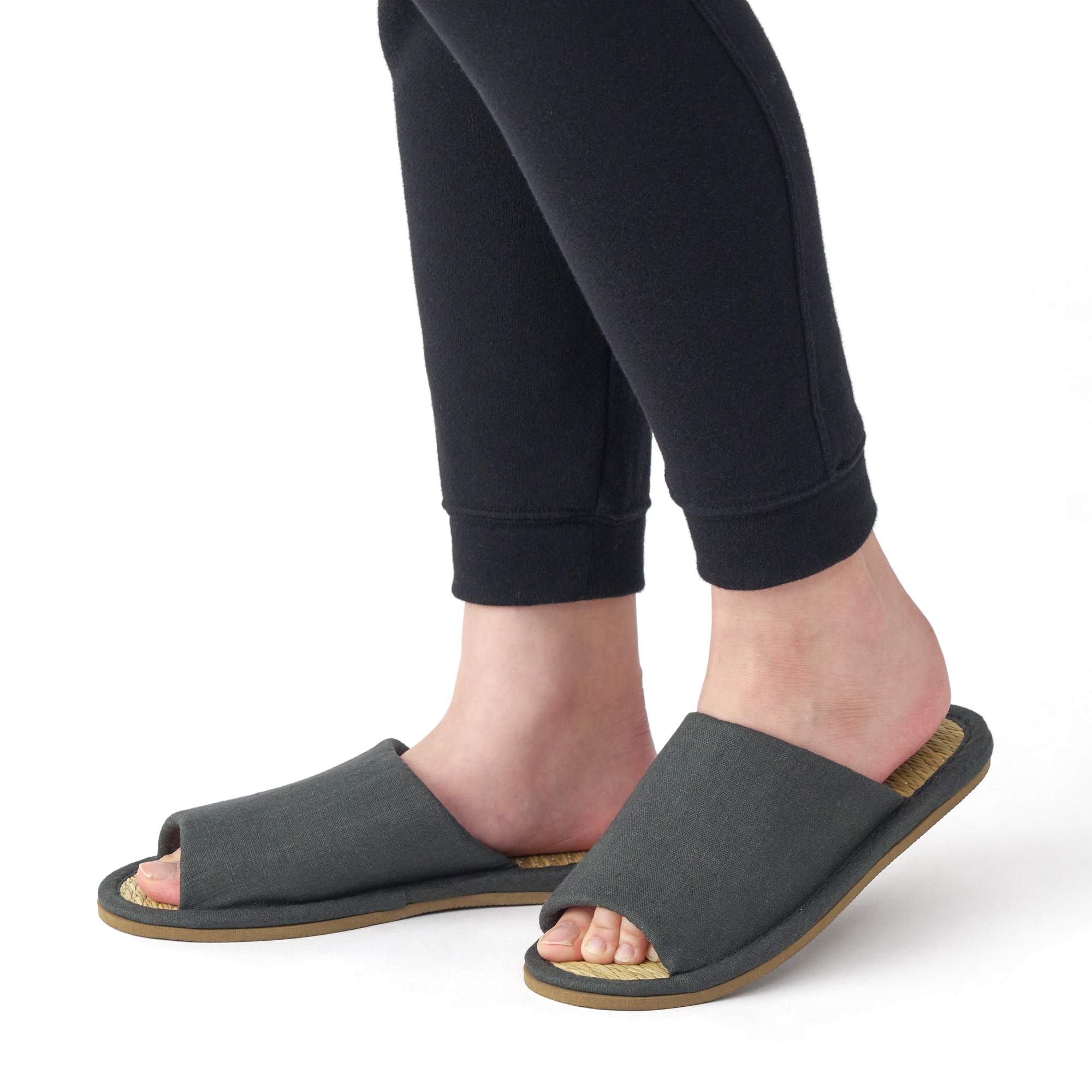 イ草スリッパ・前あき