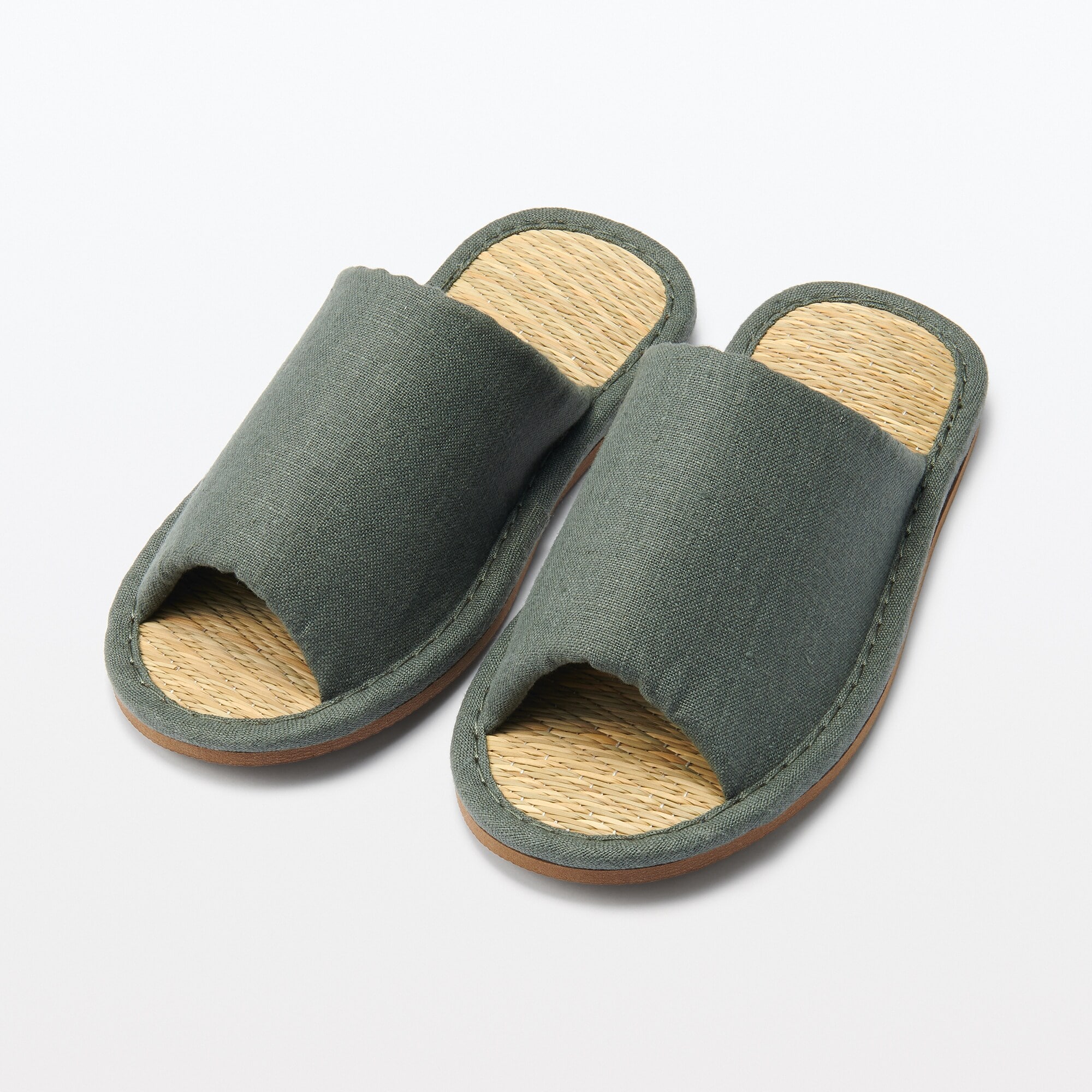 イ草スリッパ・前あき