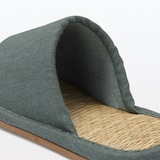 イ草スリッパ・前あき