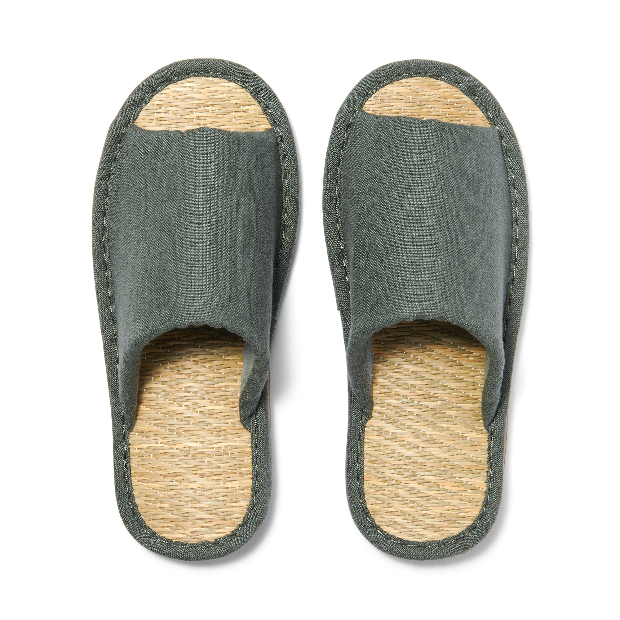 イ草スリッパ・前あき