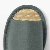 イ草スリッパ・前あき