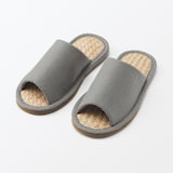 マライ草スリッパ・前あき